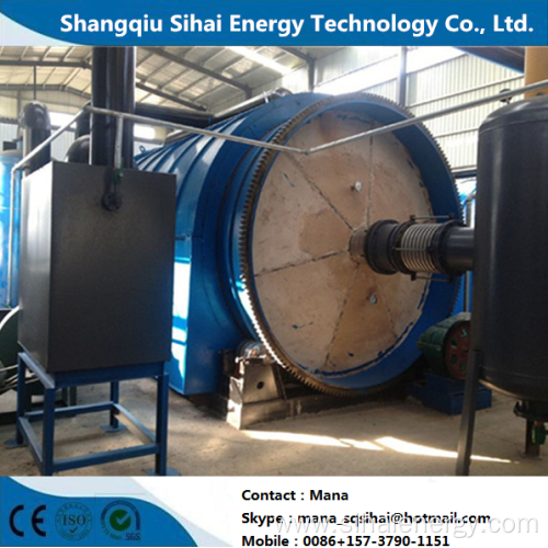 Pyrolysis Equipment for Used Tires with Heating Method